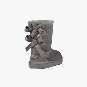 Ugg Bailey Bow II Klassiska Stövlar Barn Grå (729483YFH)